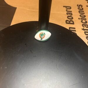 3/$8 Miami Dolphins Football Croc Charm